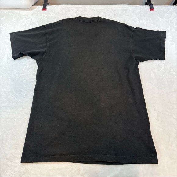 Vtg Mickey Mouse Black T Shirt Adult OSFA Disney Mickey & Co Bent Over Pose SS - Picture 2 of 13